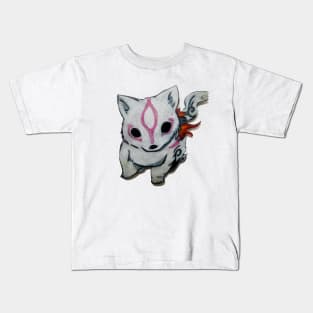 okami pup Kids T-Shirt